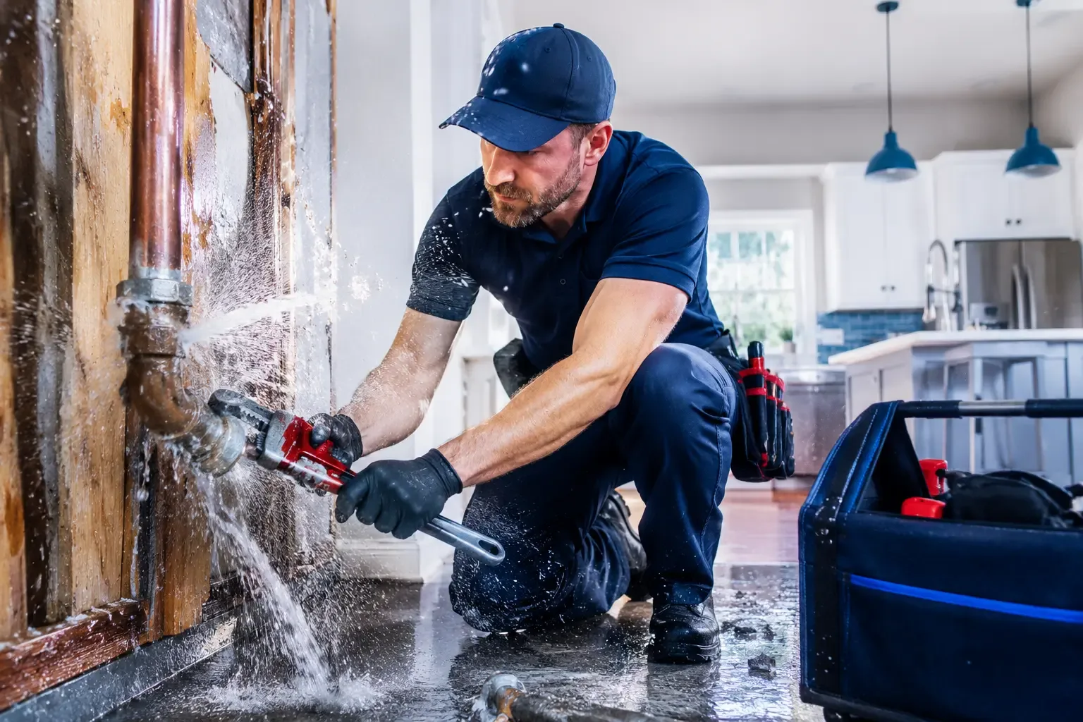 Local emergency pipe repair professionals in Booneville, IA